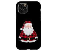 Farmhouse Santa Cozy Red Buffalo Check Holiday Case for iPhone 11 Pro