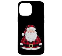 Farmhouse Santa Cozy Red Buffalo Check Holiday Case for iPhone 13 Pro Max