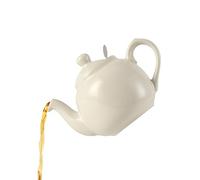Farmhouse Teapot with Infuser, Ceramic, Matte Ivory, 2 Cup (600 ml)