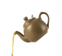 Farmhouse Teapot with Infuser, Ceramic, Matte Toffee, 2 Cup (600 ml)