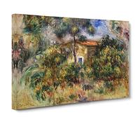 Farmhouse Vol.2 By Pierre Auguste Renoir Canvas Print | Gallery Wrapped 30mm Frame Wall Art | 30x20 inches | Ready to Hang | Impressionist Picture | Living Room Bedroom Lounge Office