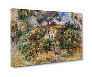 Farmhouse Vol.2 By Pierre Auguste Renoir Canvas Print | Gallery Wrapped 30mm Frame Wall Art | 30x20 inches | Ready to Hang | Impressionist Picture | Living Room Bedroom Lounge Office