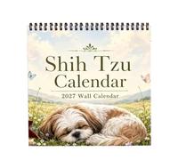 Farmhouse Wall Calendar 2027 - Dog Illustrations Schedule Planner | Pastoral Farmhouse Wall Calendar With Dog Illustrations, Warm Seasonal Charm And Roomy Writable Blocks