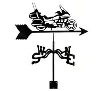 Farmhouse Weather Vane Roof Mount,Wind Direction Indicator Kit Outdoor Metal Bracket Weathervane Construction for Garden Patio Yard Cupola Ornament Decoration