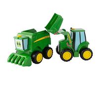 John Deere 736 47193 Farmin Friends-Johnny & Corey Combine, Green
