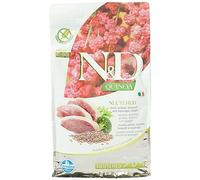 Farmina N&D Quinoa Adult Pellets Cat Food (Dry Food Vitamins and Natural Antioxidants, Corn Free, Ingredients: Duck, Broccoli and Asparagus, Serving Size: 1.5 kg)