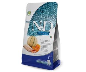 Farmina NandD Ocean in Cod, Shrimp, Pumpkin and Melon Kitten Food - 1.5kg