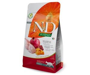 Farmina NandD Pumpkin in Quail and Pomegranate for Adult Cats - 1.5kg