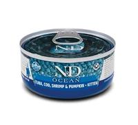 FARMINA ND Cat Kitten Ocean Tuna Cod Pumpkin 24X70GR
