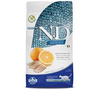 N&D Ocean Adult Dry Cat Food - Herring Pumpkin & Orange - 1.5kg