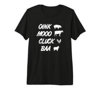 Farming Animals Agriculturist Planting Premium T-Shirt