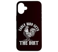 Farming - Early Bird Gets The Dirt Case for iPhone 16 Plus