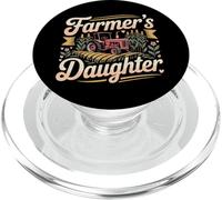 Farming Farmer Daughter Tractor Farmer's Daughter PopSockets PopGrip for MagSafe