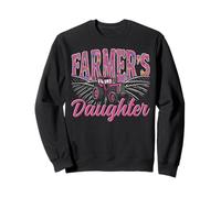 Farming Farmer Daughter Tractor Vintage Farmer's Daughter Sweatshirt