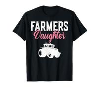 Farming Farmer Daughter Vintage Tractor Farmer's Daughter T-Shirt