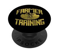 Farming Farmer Farmer In Training PopSockets Adhesive PopGrip