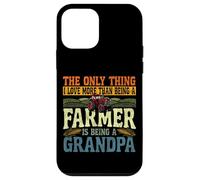 Farming Farmer Grandpa Tractor Vintage Retro The Only Thing Case for iPhone 12 mini