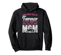 Farming Farmer Mom Mother Tractor Retro Vintage Some People Pullover Hoodie