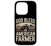 Farming Farmer Tractor God Bless The American Farmer Case for iPhone 14 Pro