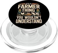 Farming Farmer Tractor It's A Farmer Thing You Wouldn't PopSockets PopGrip for MagSafe