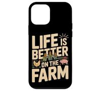 Farming Farmer Tractor Life Is Better On The Farm Case for iPhone 12 mini