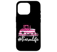 Farming Farmer Tractor Retro Vintage #Farmlife Case for iPhone 16 Pro