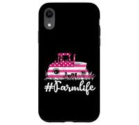 Farming Farmer Tractor Retro Vintage #Farmlife Case for iPhone XR