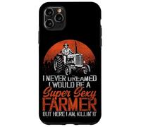 Farming Farmer Tractor Retro Vintage I Never Dreamed I Would Case for iPhone 11 Pro Max