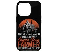 Farming Farmer Tractor Retro Vintage I Never Dreamed I Would Case for iPhone 13 Pro