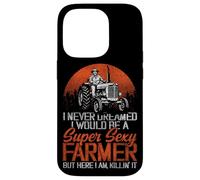 Farming Farmer Tractor Retro Vintage I Never Dreamed I Would Case for iPhone 14 Pro