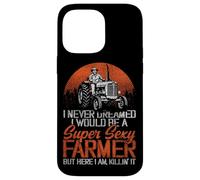 Farming Farmer Tractor Retro Vintage I Never Dreamed I Would Case for iPhone 14 Pro Max