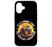 Farming Farmer Tractor Retro Vintage It's A Farmer Thing You Case for iPhone 16