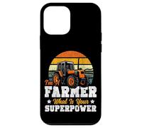 Farming Farmer Tractor Vintage Retro I'm A Farmer What Is Case for iPhone 12 mini