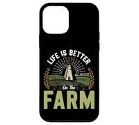Farming Farmer Vintage Life Is Better On The Farm Case for iPhone 12 mini