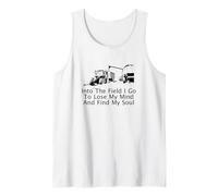 Farming Into The Field I Go to Lose My Mind and Find My Soul Tank Top