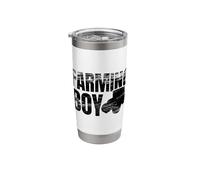 Farming Kid Ranching Farmland Stainless Steel Insulated Tumbler