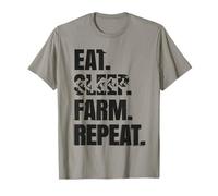 Farming Simulator - Eat. Sleep. Farm. Repeat. (black) T-Shirt