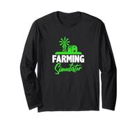 Farming Simulator Farmer Agriculture Long Sleeve T-Shirt