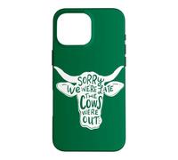 Farming Sorry We're Late The Cows Were Out Funny Farmer Case for iPhone 16 Pro Max