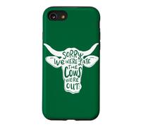 Farming Sorry We're Late The Cows Were Out Funny Farmer Case for iPhone SE (2020) / 7/8