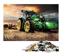 Farming Tools Tractors 1000 Pieces Puzzles for Adults cardboard Jigsaw Relax & Challenge, Colorful Home Decor Art, for Friends 26X38CM/10.23x14.96inch