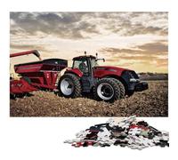 Farming Tools Tractors 1000 Pieces Puzzles for Adults Wooden Puzzles DIY Decoration, Brain Challenge, for Adult, Family, 50x75CM/19.68x29.52inch
