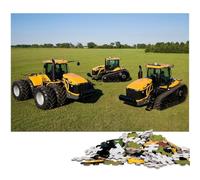 Farming Tools Tractors 1000Pc Adults Jigsaw Puzzle Puzzles for Adults Challenging DIY Brain Teaser, Perfect Family Game Or Decorative Gift 26X38CM/10.23x14.96inch