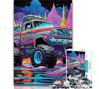 Farming Tractor 1000 Piece Jigsaw Puzzles for Teenagers,Toys Educational Games Stress Relieving Wishlist with Santa Claus 38x26cm