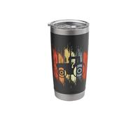 Farming Tractor 80s Look Peasant Farmland Stainless Steel Insulated Tumbler