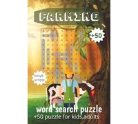 Farming word search book: A Word Search Adventure Through the Farm ,Simple Farm Fun for All Ages ,Educational and Entertaining Farm Puzzles ,Farm-Themed Word Searches to Calm and Delight