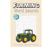 Farming Word Search Book: Farming word search book with fun word searches about Agriculture, Tractors, Nature and more | 6X9 inches, 110 pages | 50+ ... for Vacations, Holidays, Relaxation and free