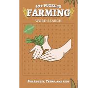 Farming Word Search Book: Large Print Word Search Book for Adults and Seniors | 50+ Farm Puzzles with Tractors, Animals, Crops, and Agriculture Words | Perfect Gift for Farmers and Country Life Lovers