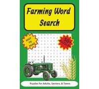 Farming Word Search: Crops, Agricultural, and Homesteading Word Search Puzzle Book