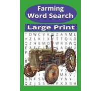 Farming Word Search: Farming Word Search that highlight different aspects of agriculture, from crops and livestock to farming equipment and practices.